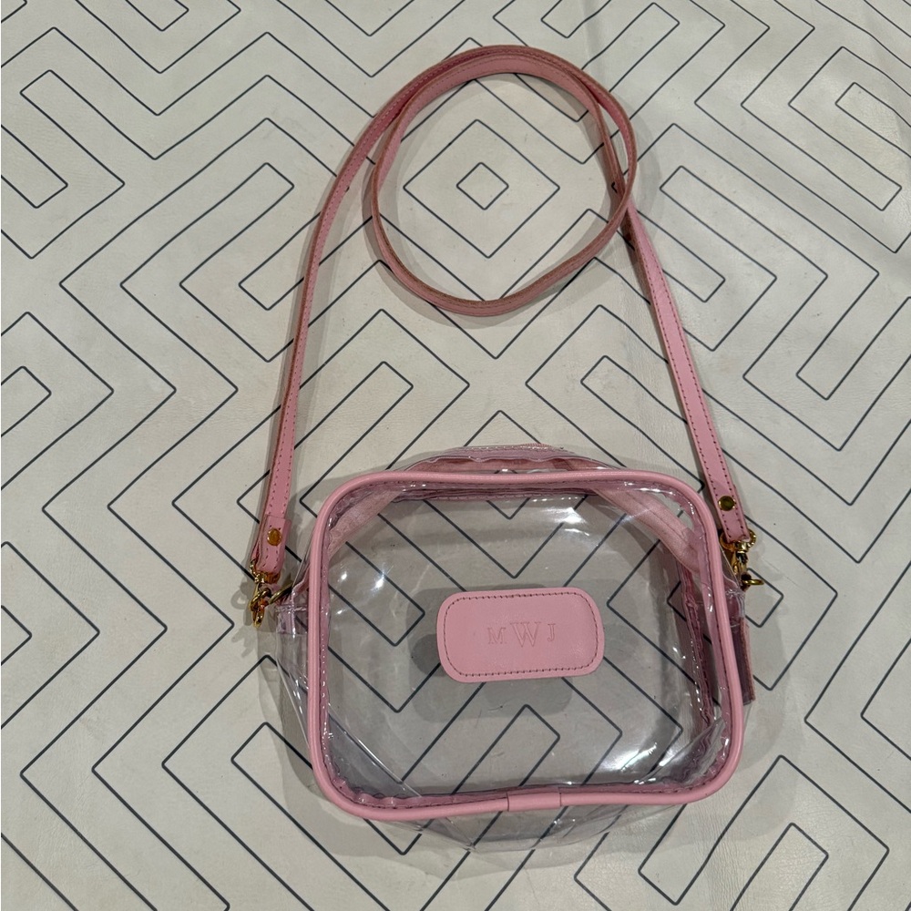 Jon Hart Design Clear Crossbody Purse